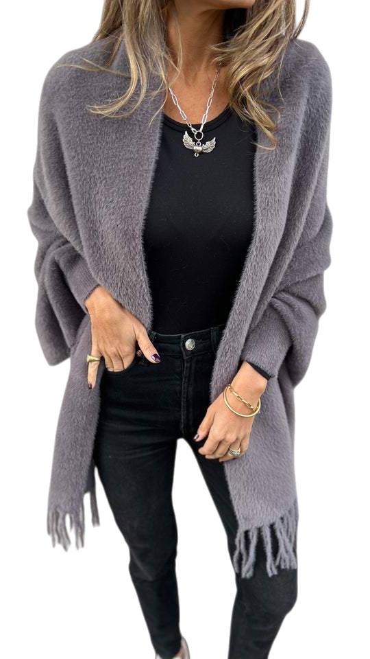 🔥Stylish Autumn Coat with Scarf