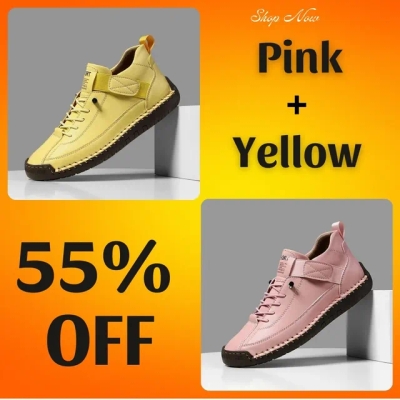 🔥Last Day Promotion 50% OFF🔥 Women's Handmade Leather Orthopedic Comfy Shoes