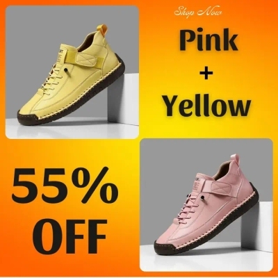 🔥Last Day Promotion 50% OFF🔥 Women's Handmade Leather Orthopedic Comfy Shoes