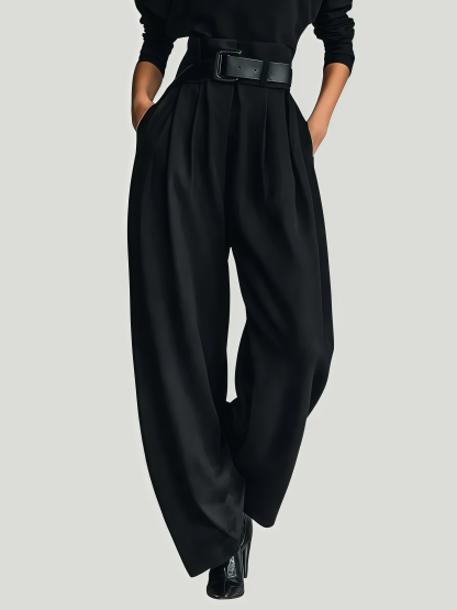 VAULT FASHION -Turtleneck & Straight Leg Pants Set