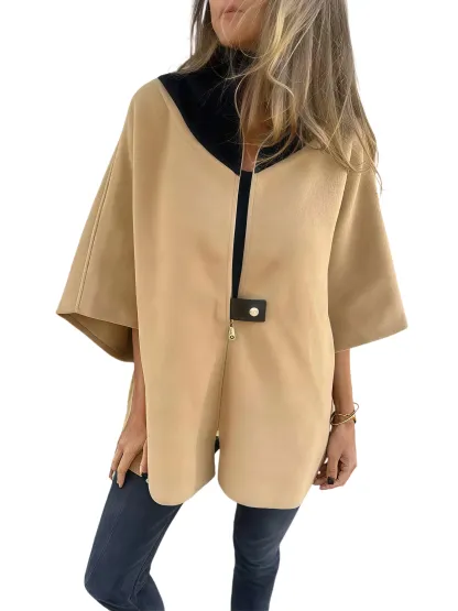 🔥Women's Casual Stand Collar Half-zip Jacket