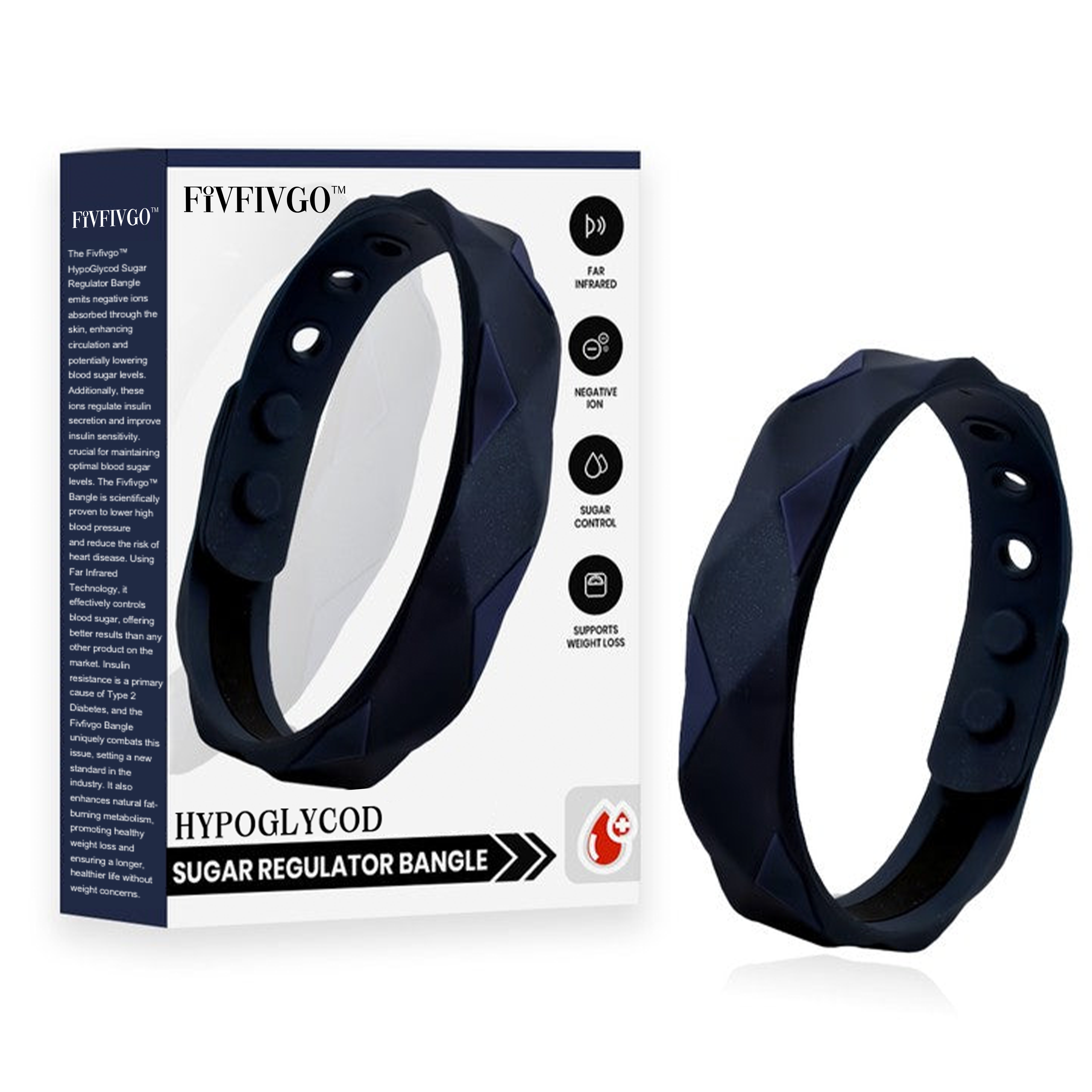 HypoGlycod Sugar Regulator Bangle