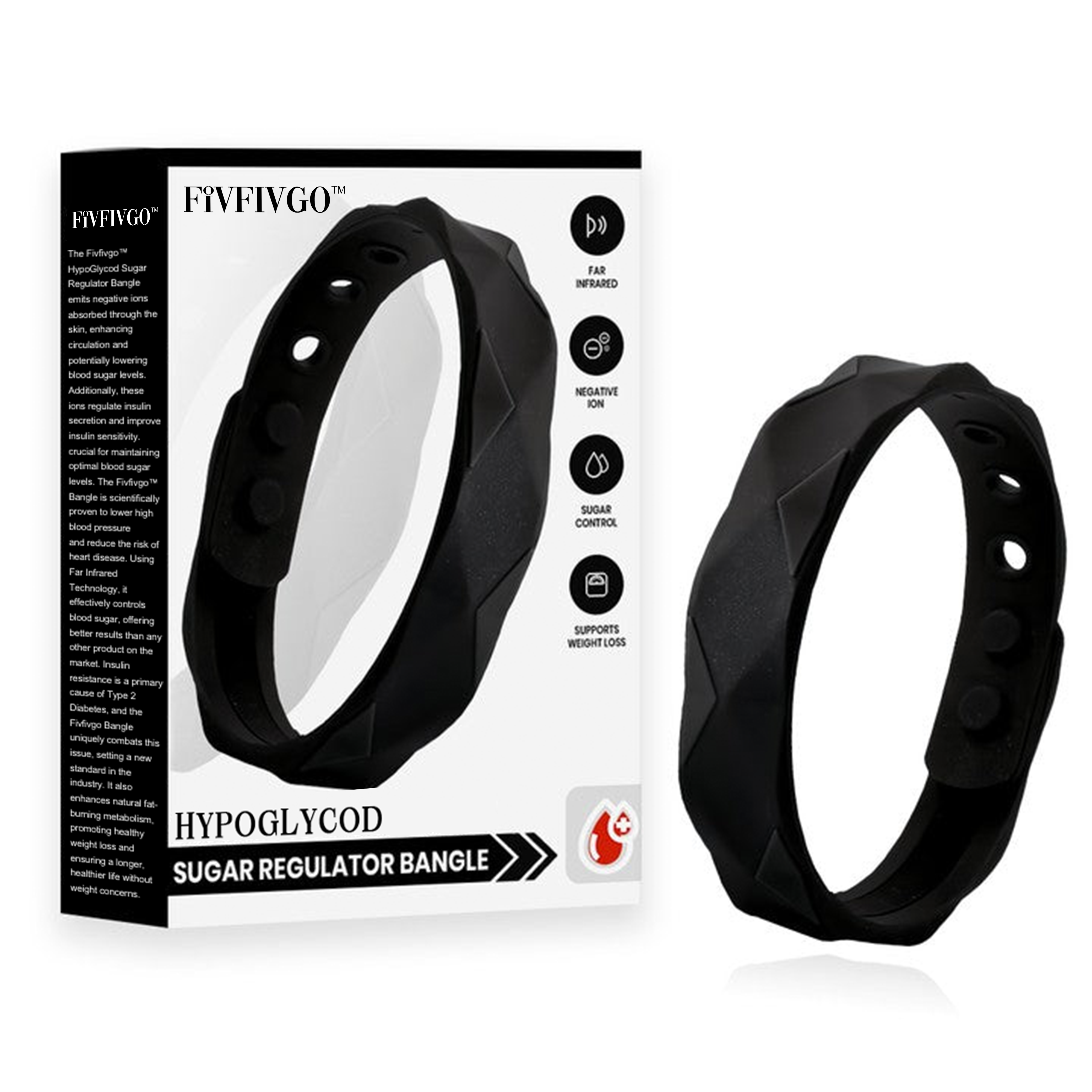 HypoGlycod Sugar Regulator Bangle