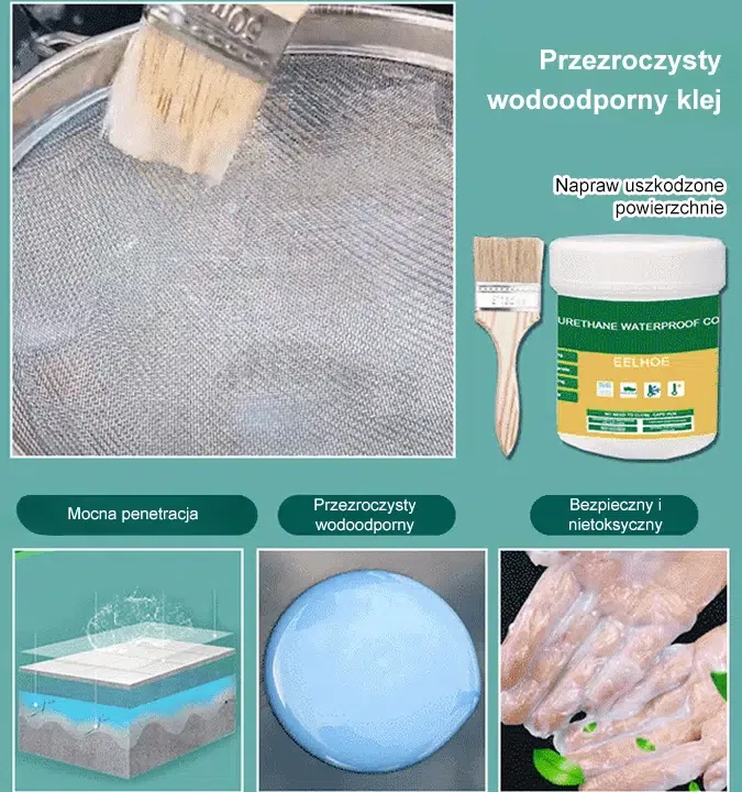 【Leczy w 15 sekund】Uszczelniacz wodoodporny, który nie przecieka przez dziesięć lat 💧💧💧Dach nie będzie przeciekał przez 30 lat.