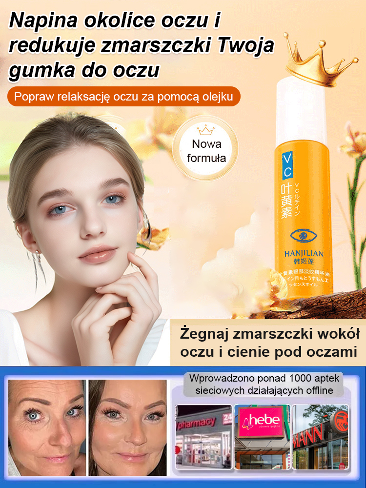 Olejek Serum Pod Oczy Luteina