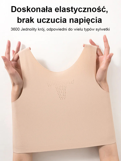 【Zaprojektowany dla dużych biustów】Biustonosz niewidoczny i mały biust✨Natychmiast stracisz 5 kg.