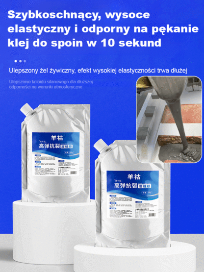 【10-sekundowa szybkość schnąca】Klej do wylewania napraw szczelin w dachu i podłodze💧Naprawa przecieków i pęknięć w całym domu podczas jednej wizyty