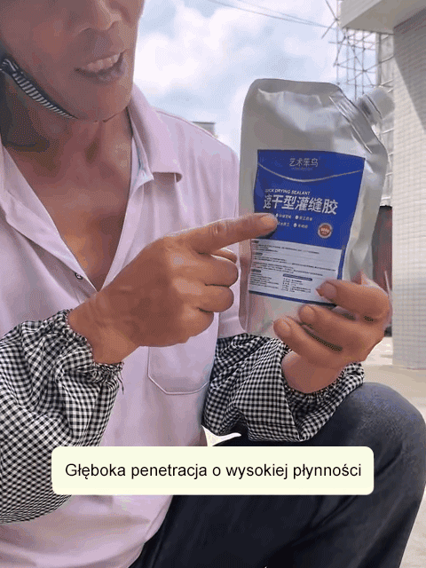 【10-sekundowa szybkość schnąca】Klej do wylewania napraw szczelin w dachu i podłodze💧Naprawa przecieków i pęknięć w całym domu podczas jednej wizyty