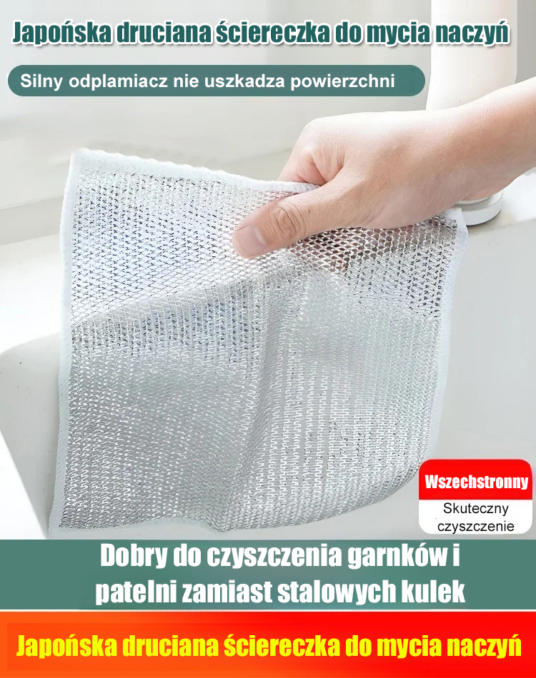Japońska ściereczka druciana