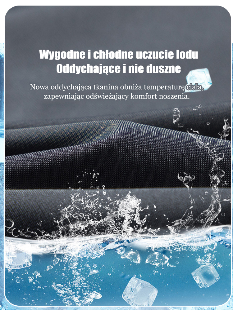 【Po założeniu natychmiast chłodzi o 5°C.】Mężczyźni sukcesu noszą te „klimatyzowane spodnie”.👖Pasuje jak druga skóra.