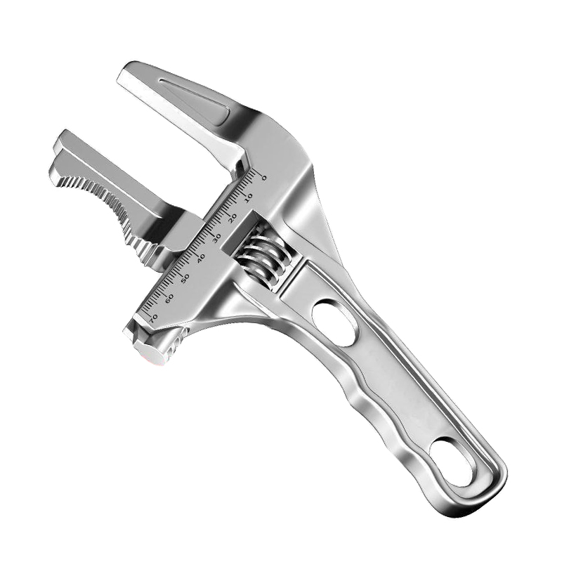 Large opening short handle durable manual wrench