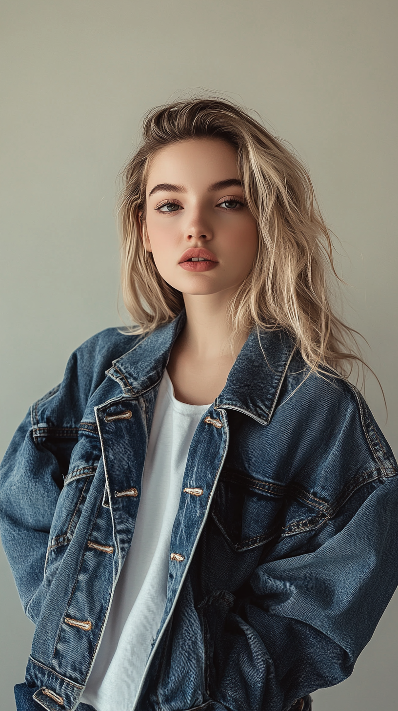 Slim Fit Denim Jacket