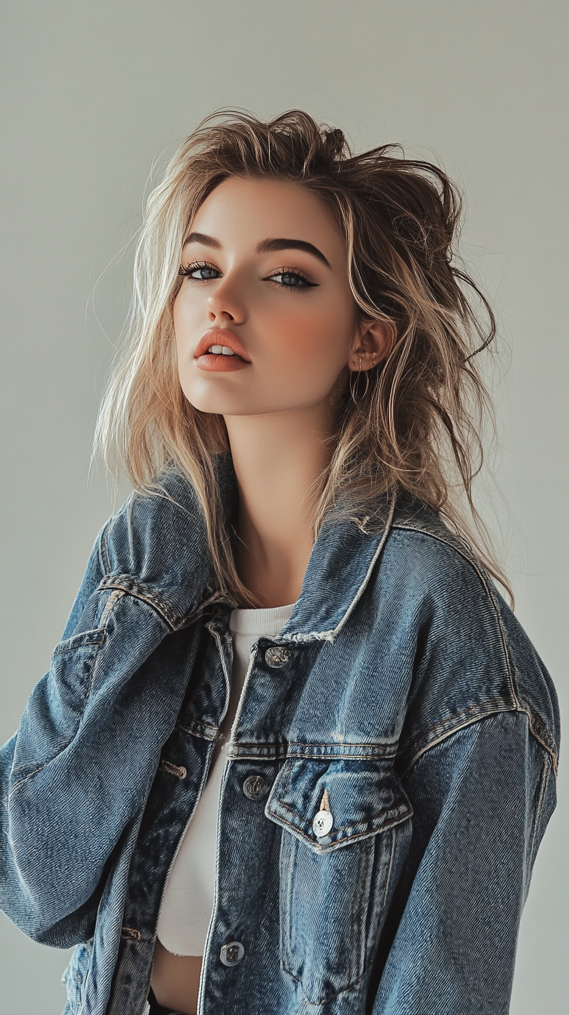 Slim Fit Denim Jacket