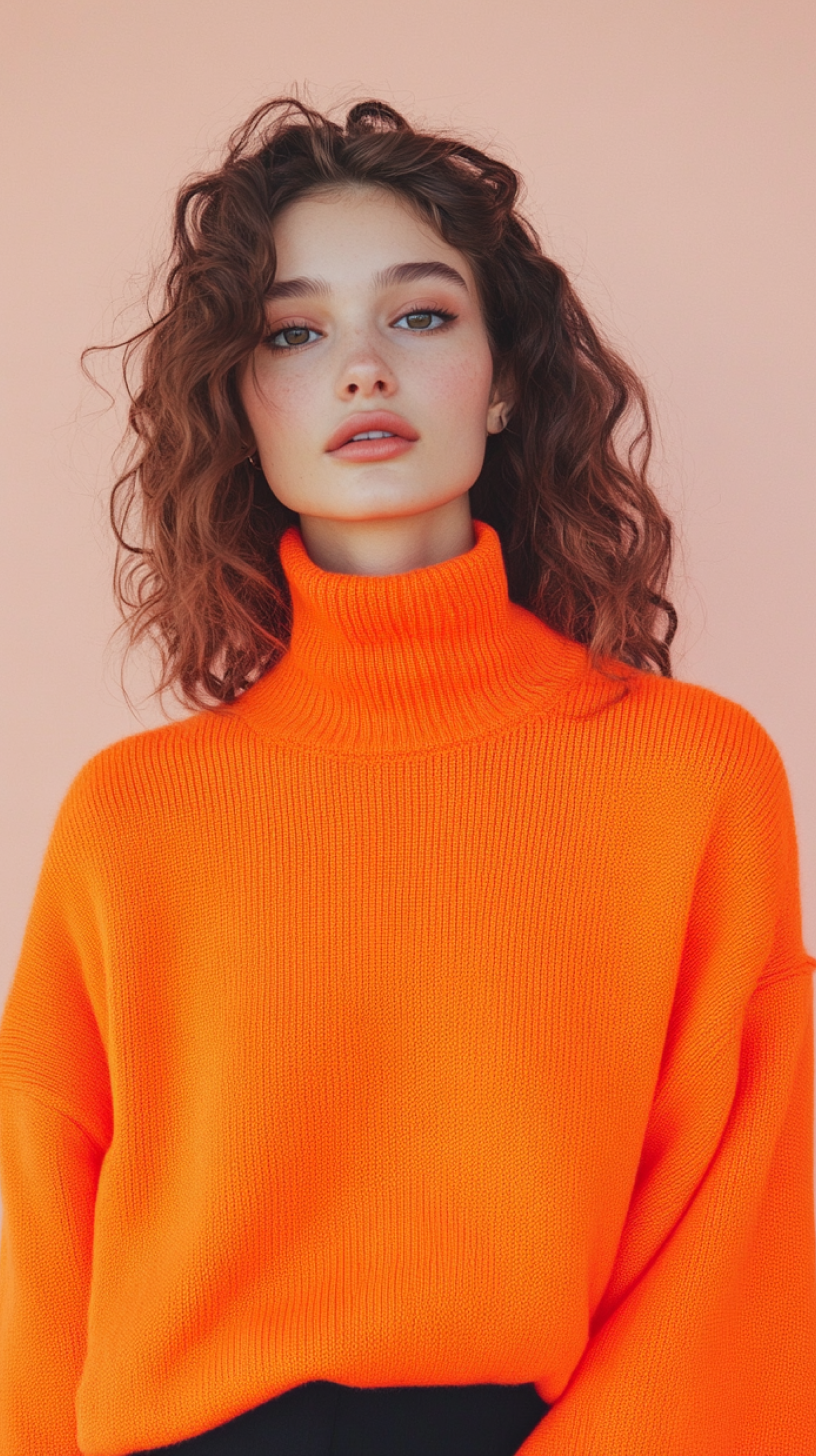 Classic turtleneck sweater