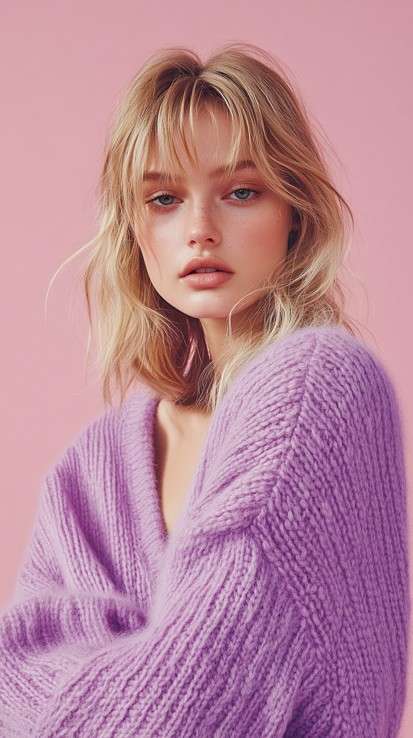 Stylish loose sweater