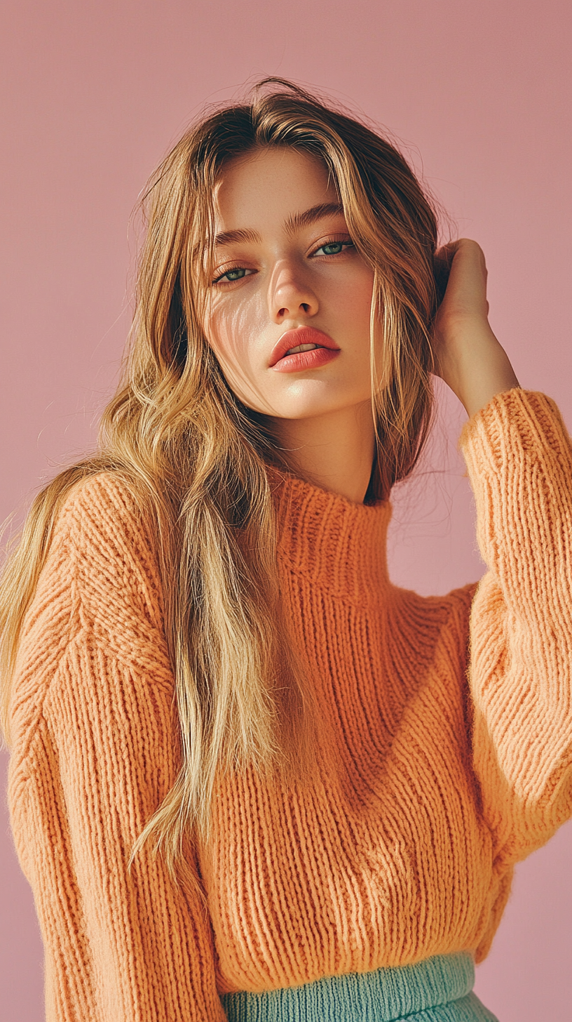 Stylish loose sweater