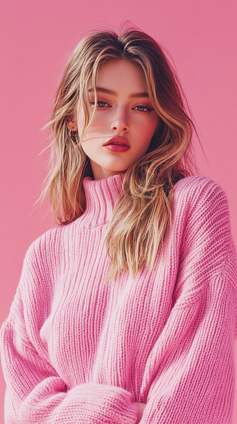 Stylish loose sweater