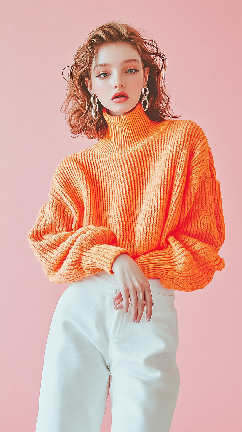 Stylish loose sweater