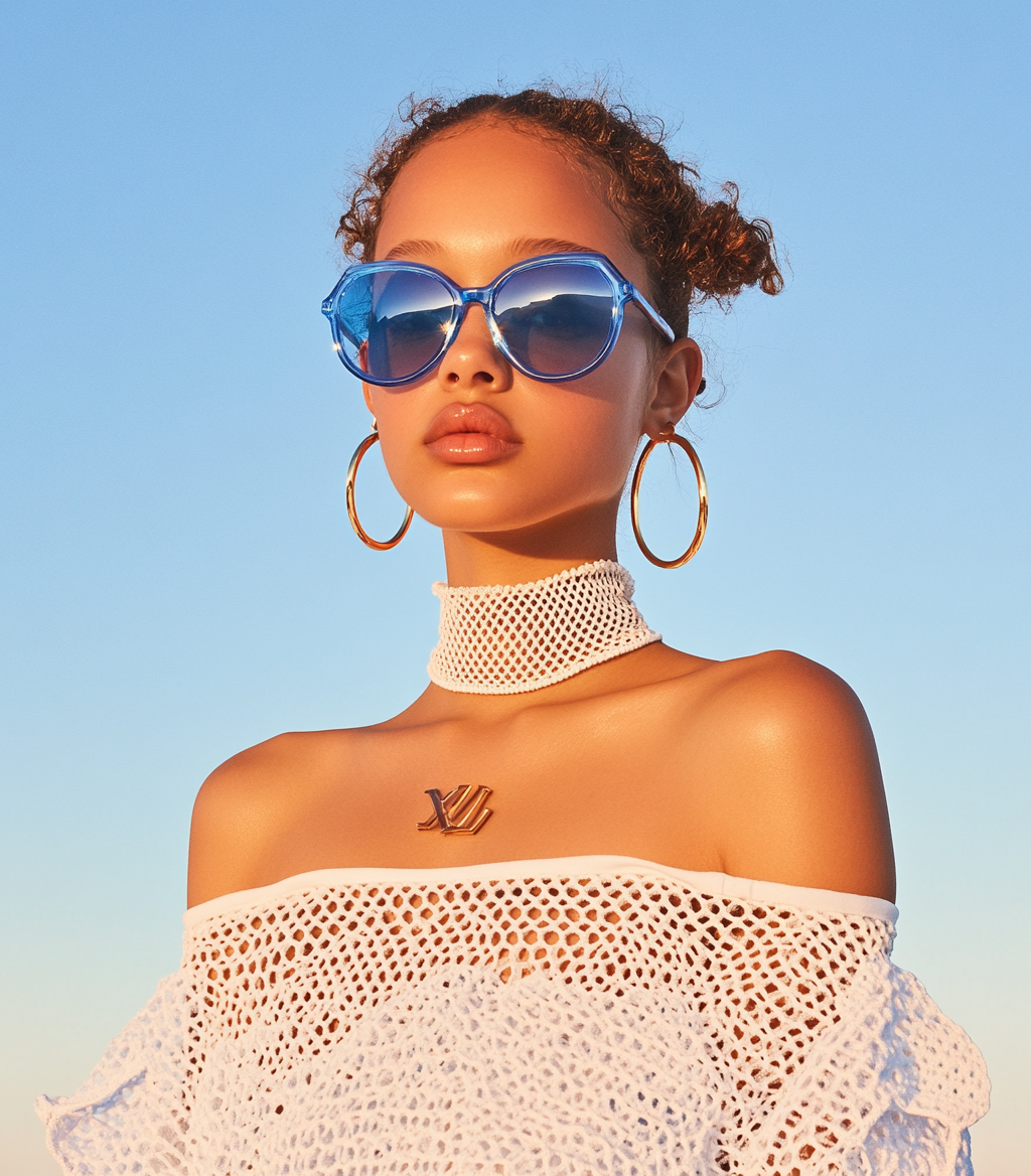 Casual Polo & Shorts Set in White and Yellow