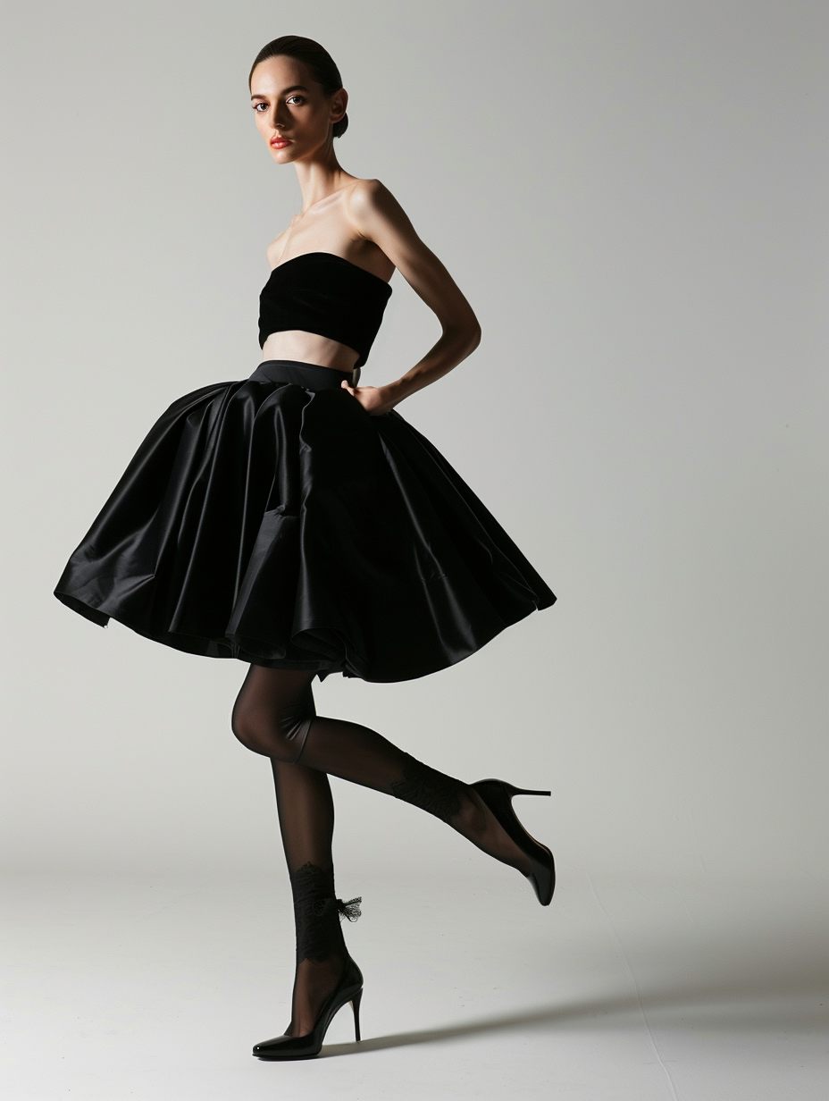 Elegant Evening Gown with Beading