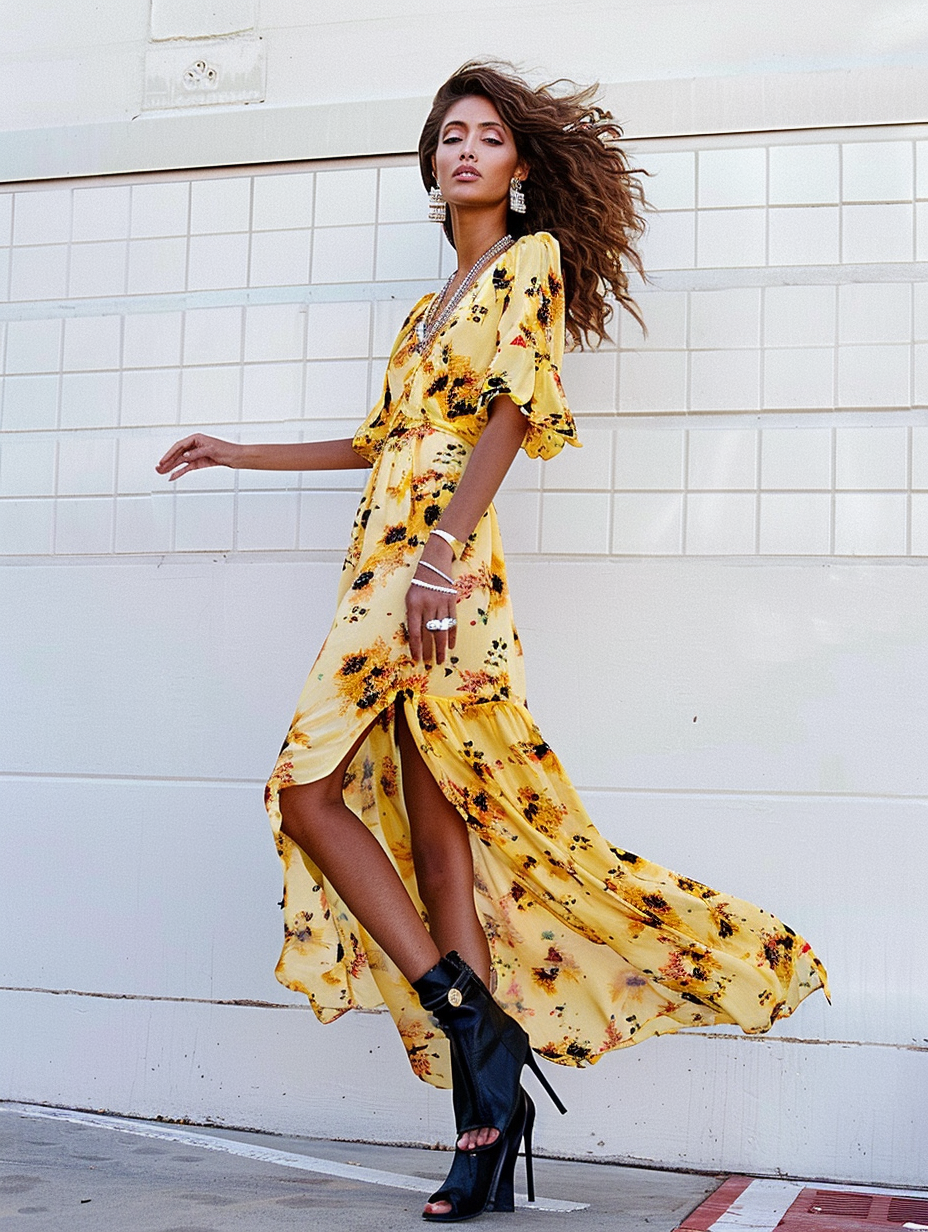 Trendy Tiered Mini Dress