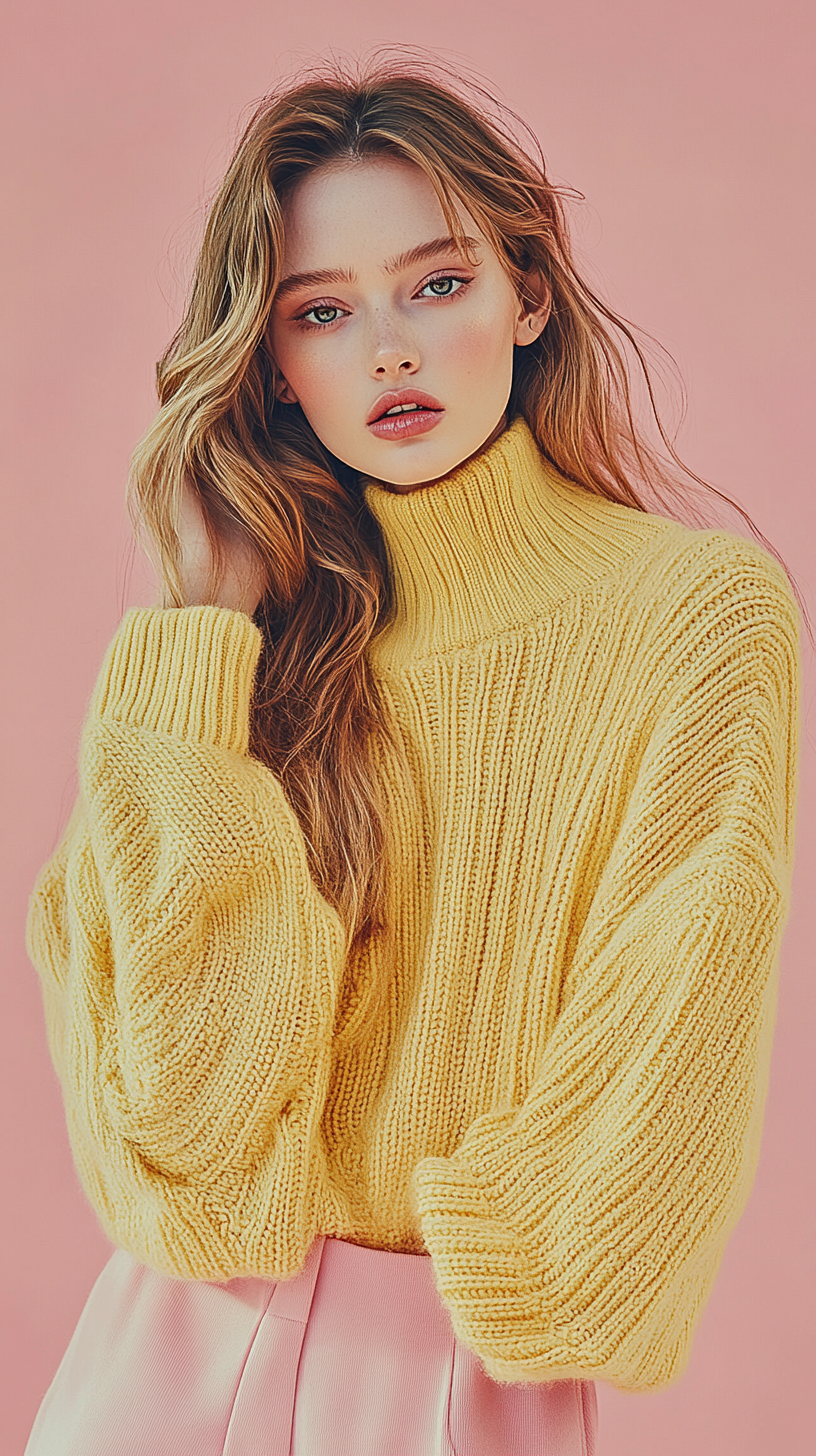Classic turtleneck sweater