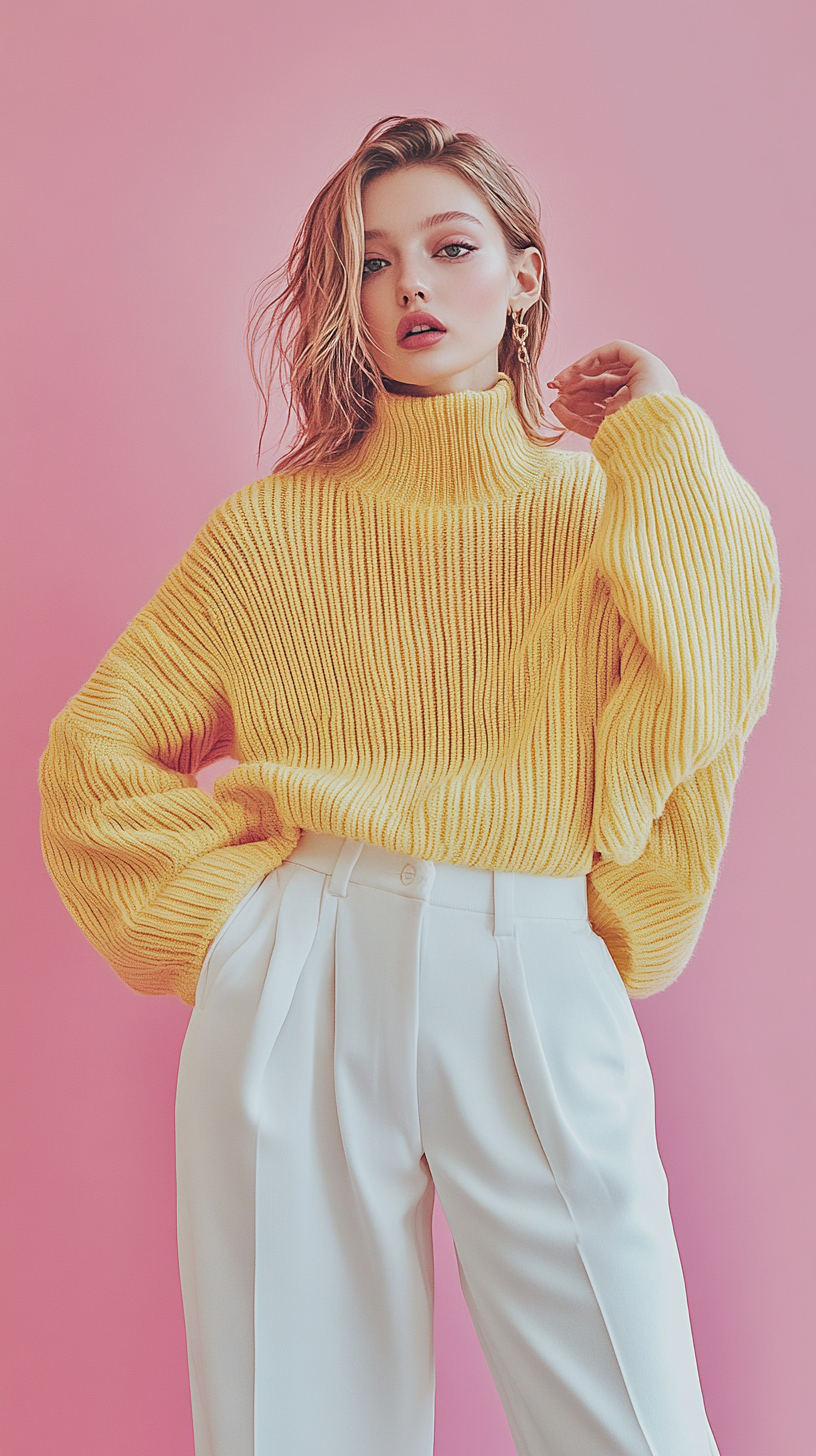 Classic turtleneck sweater