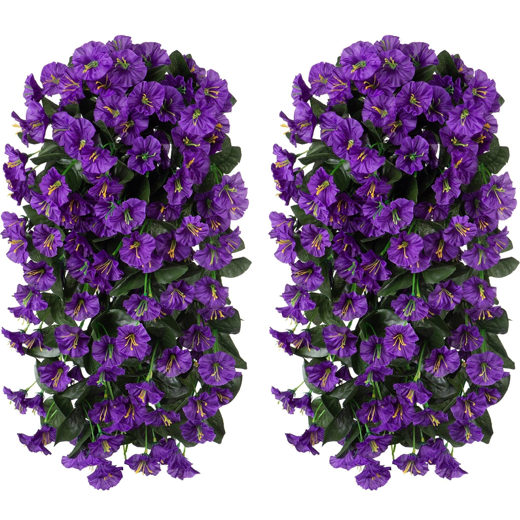 New 19" Faux Silk Morning Glory Short Vines