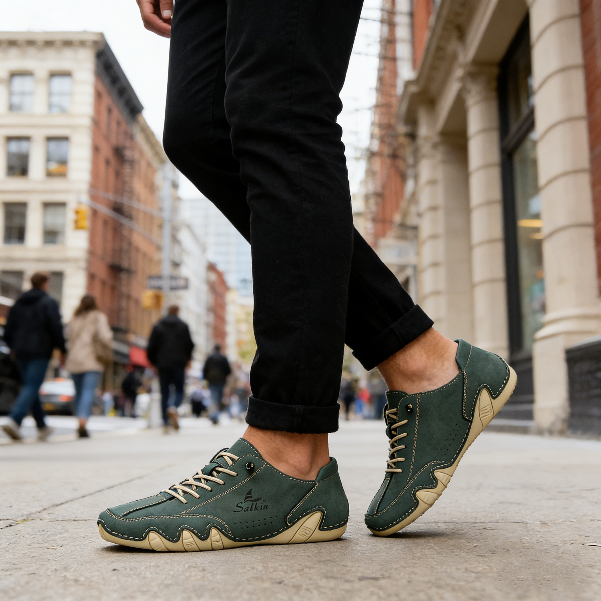 2026 Leather Casual Shoes Sneakers for Men Comfortable Summer Walking Designer Loafers Moccasin New In Luxury Sports Shoes