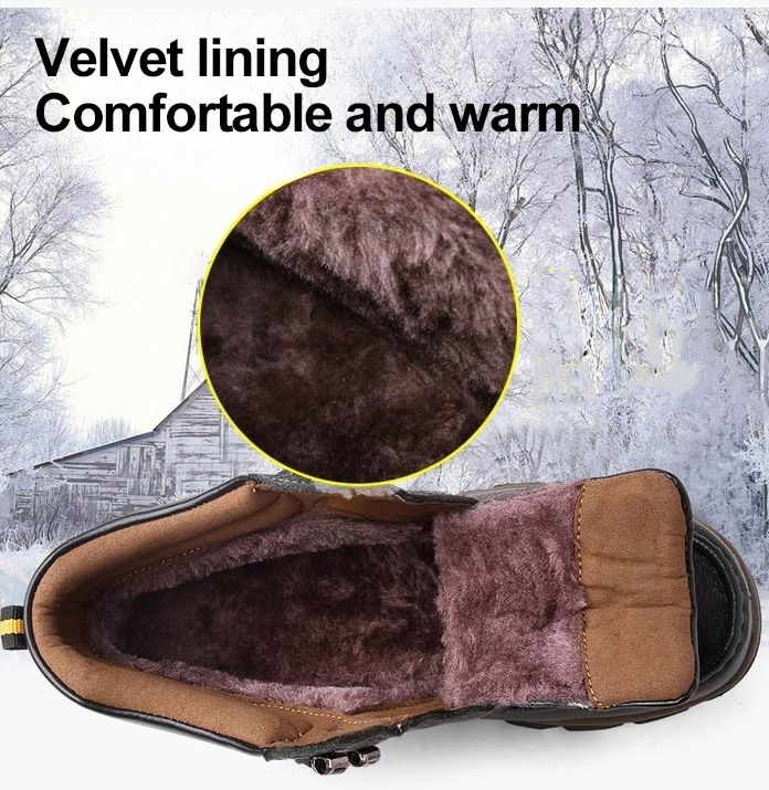 Men's Winter Warm Waterproof Work Boots