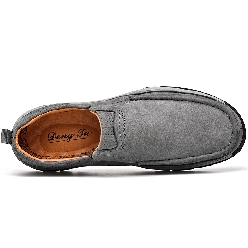 Soft Leather Upper Widened and Comfortable Toe Wear-resistant and Non-slip Sole for Men