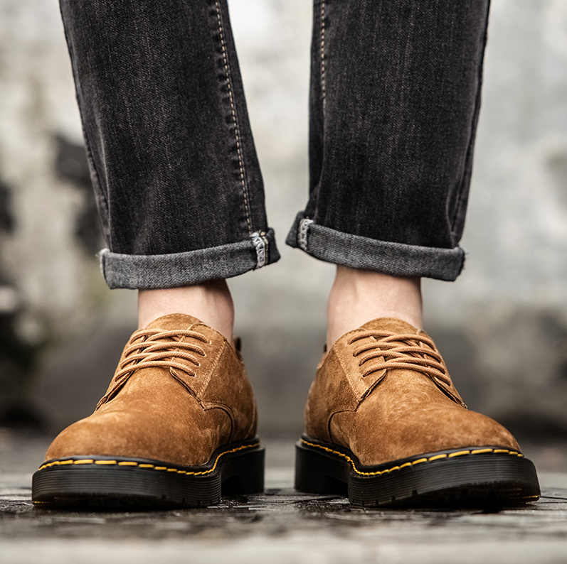 Men's Comfy Non-Slip Composite Toe Work Shoes