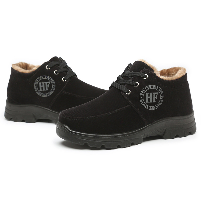 Men's Winter Comfortable Casual Plush Cotton Orthopedic Shoes