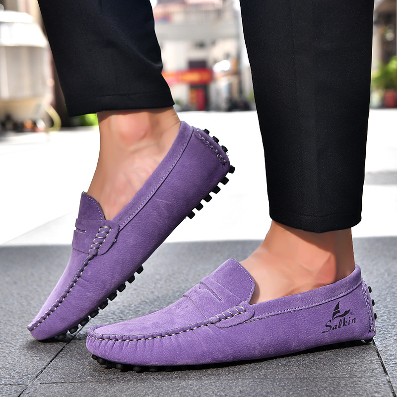 Men's Yellow Loafers Lightweight Slip-On Driving Moccasins Casual Fashion Shoes for Summer Travel, Beach Outings, Parties and Everyday Style