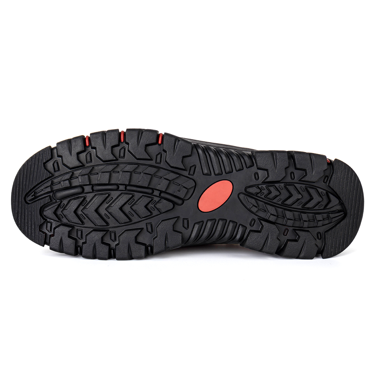 Mens Warm Winter Leather Non-slip Walking Shoes