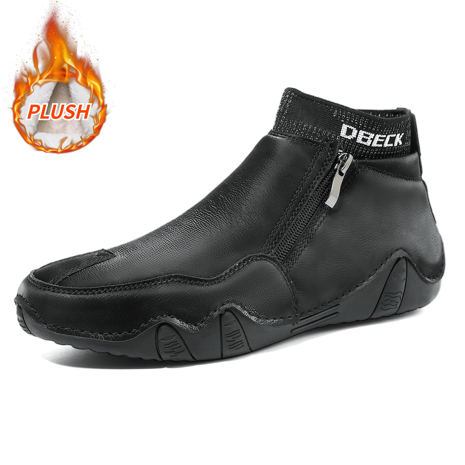 🔥🚀 Hot Sale! Limited Stock! 🌟👟💥Men's Versatile Lightweight Waterproof Insulated Breathable Slip-On Side-Zip Hunting Boots with Enhanced Traction for All-Terrain Comfort