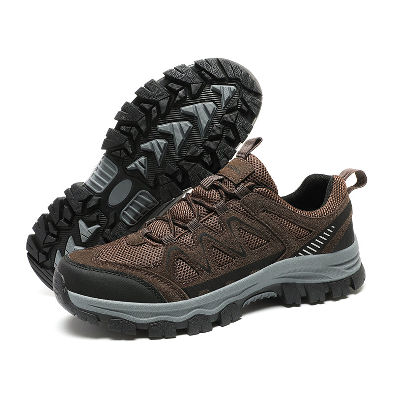 Men's Athletic Work Shoes – Arch Support, Wide Toe Box, Breathable, Lightweight, Non-Slip, Built for Hiking & Outdoor Use
