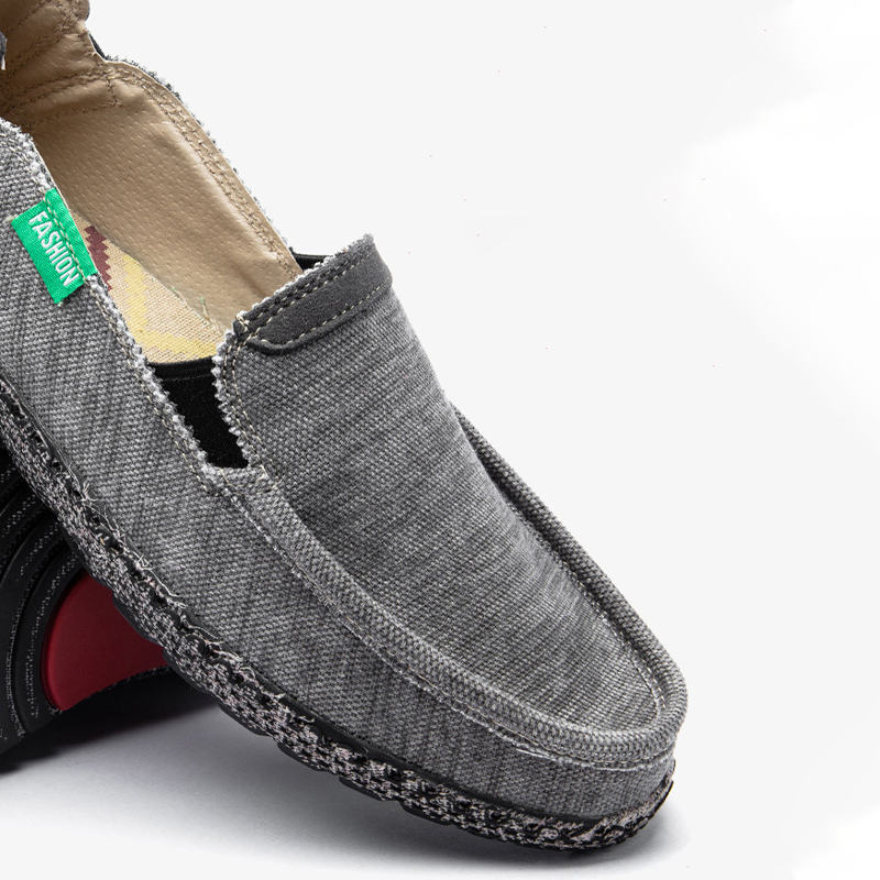MEN'S COMFORTABLE SLIP-ON CASUAL SHOES WITH TIRE SOLES