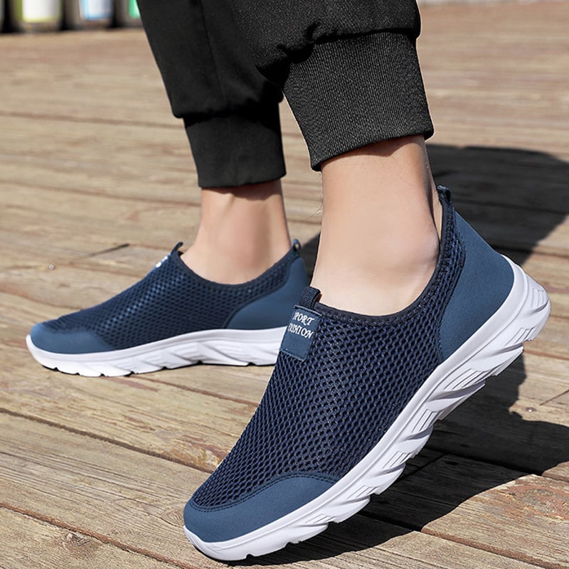 Men's Breathable Mesh Orthopedic Correction Support Sneakers