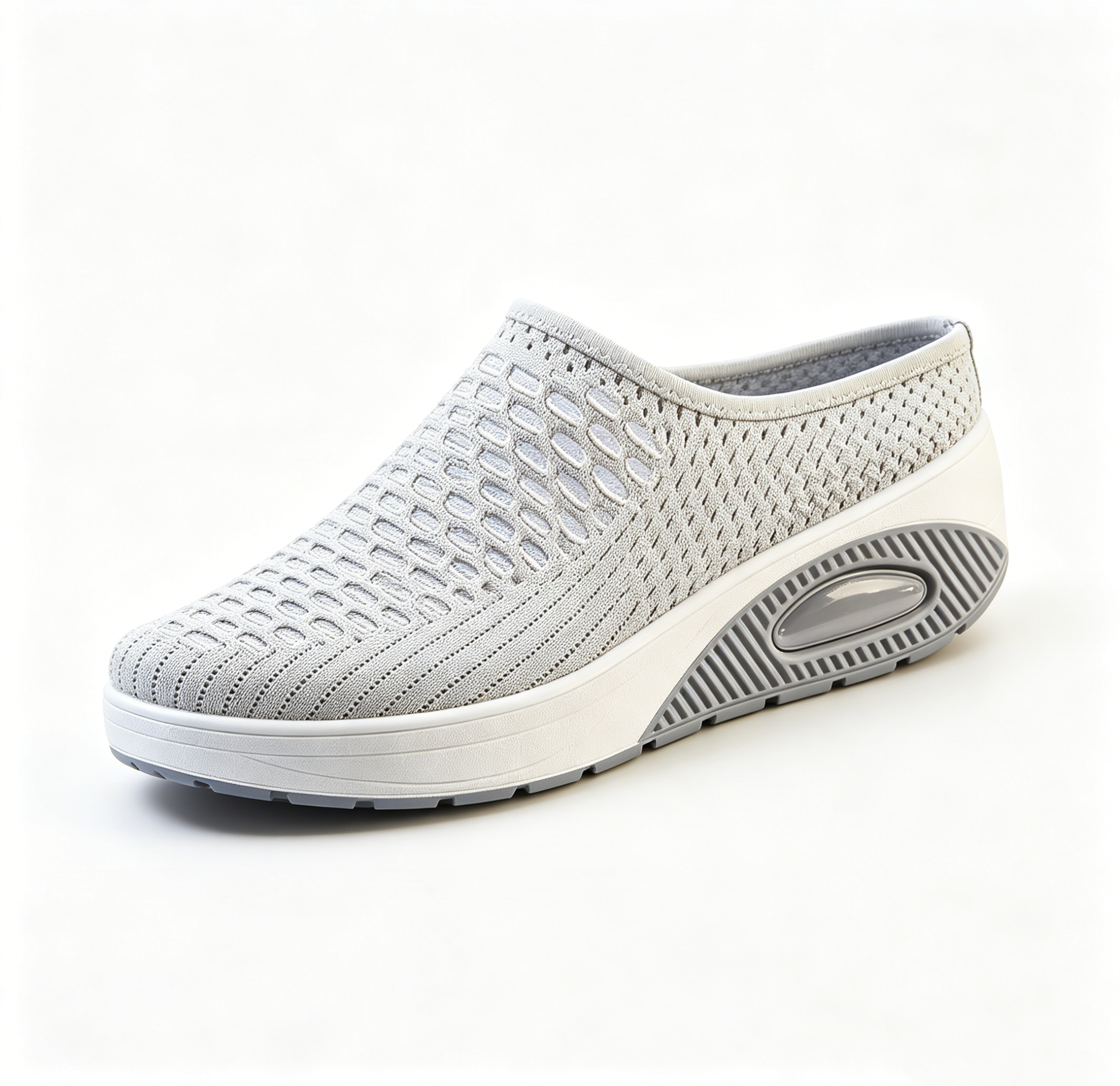 New Arrival✨Women's Air Cushioned Sole Slip-on Orthopedic Mesh Walking Slippers