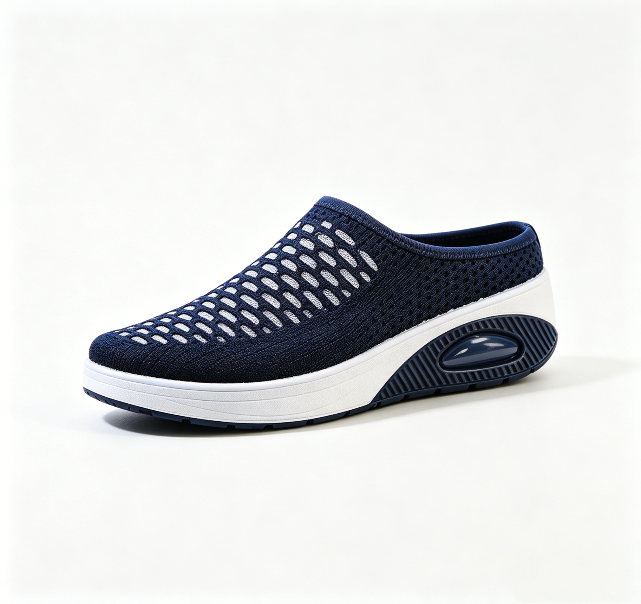 New Arrival✨Women's Air Cushioned Sole Slip-on Orthopedic Mesh Walking Slippers