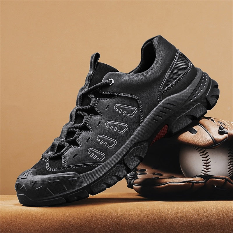 ✅ Built for Safety & Comfort – Men’s Steel Toe Safety Work Shoes, Puncture-Resistant, Arch Support, Wide Toe Box, Breathable, Lightweight & Slip-Resistant