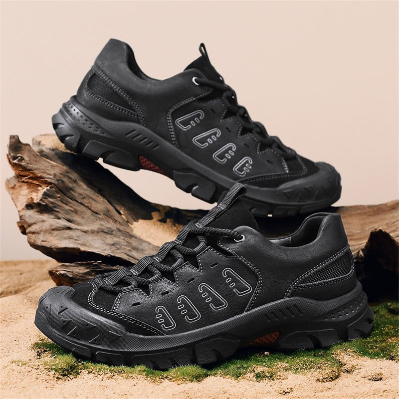 ✅ Built for Safety & Comfort – Men’s Steel Toe Safety Work Shoes, Puncture-Resistant, Arch Support, Wide Toe Box, Breathable, Lightweight & Slip-Resistant
