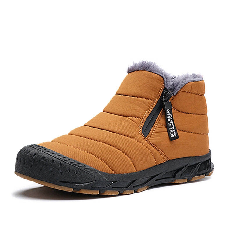 Winter Warm Mountaineering High-Bonker Velvet Outdoor Snow Boots Thickened Warm Shoes