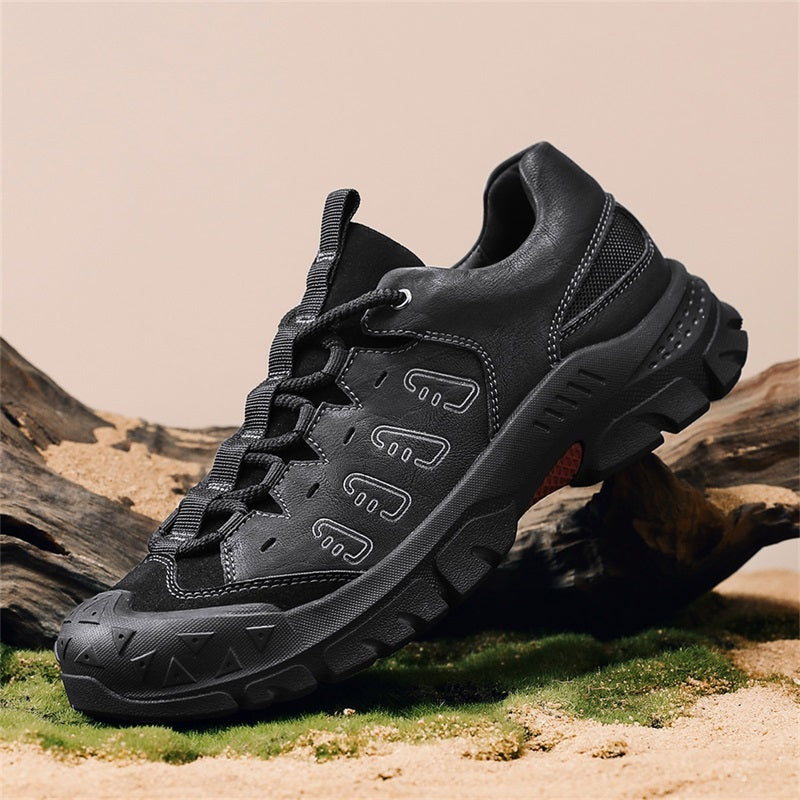 ✅ Built for Safety & Comfort – Men’s Steel Toe Safety Work Shoes, Puncture-Resistant, Arch Support, Wide Toe Box, Breathable, Lightweight & Slip-Resistant