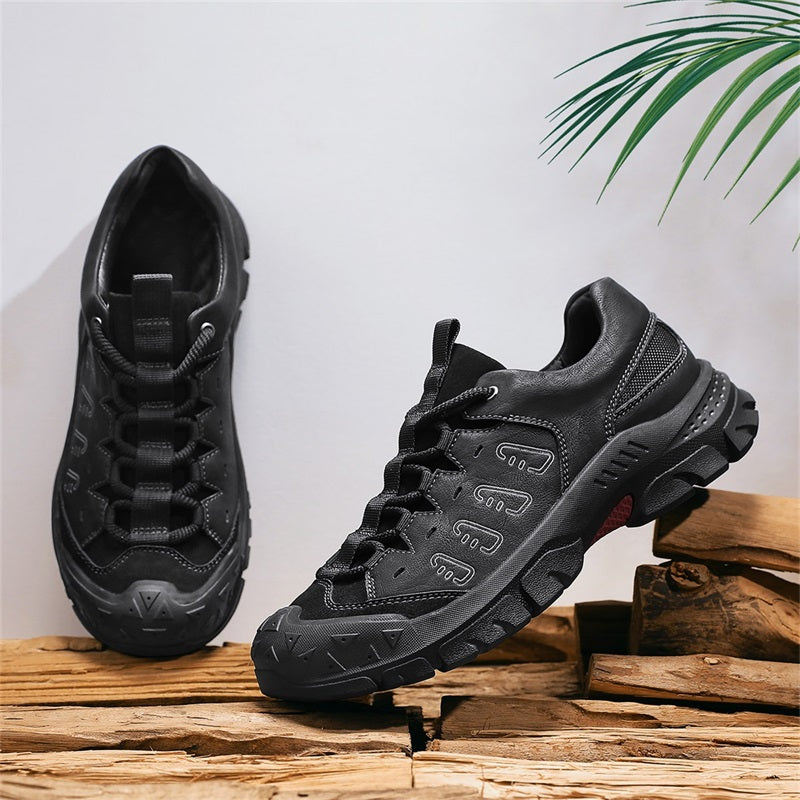 ✅ Built for Safety & Comfort – Men’s Steel Toe Safety Work Shoes, Puncture-Resistant, Arch Support, Wide Toe Box, Breathable, Lightweight & Slip-Resistant