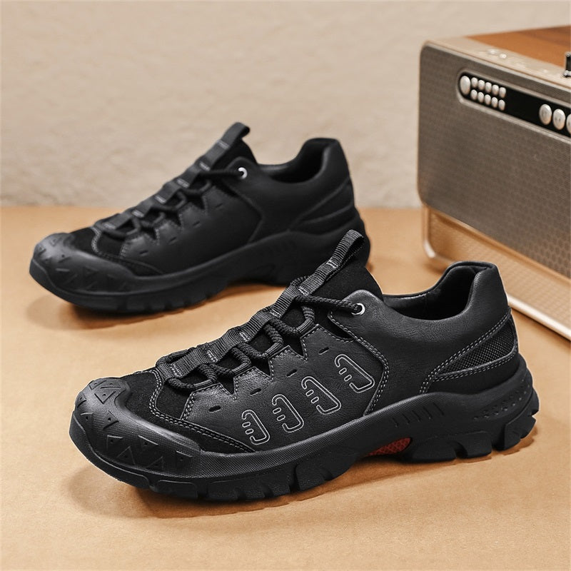 ✅ Built for Safety & Comfort – Men’s Steel Toe Safety Work Shoes, Puncture-Resistant, Arch Support, Wide Toe Box, Breathable, Lightweight & Slip-Resistant