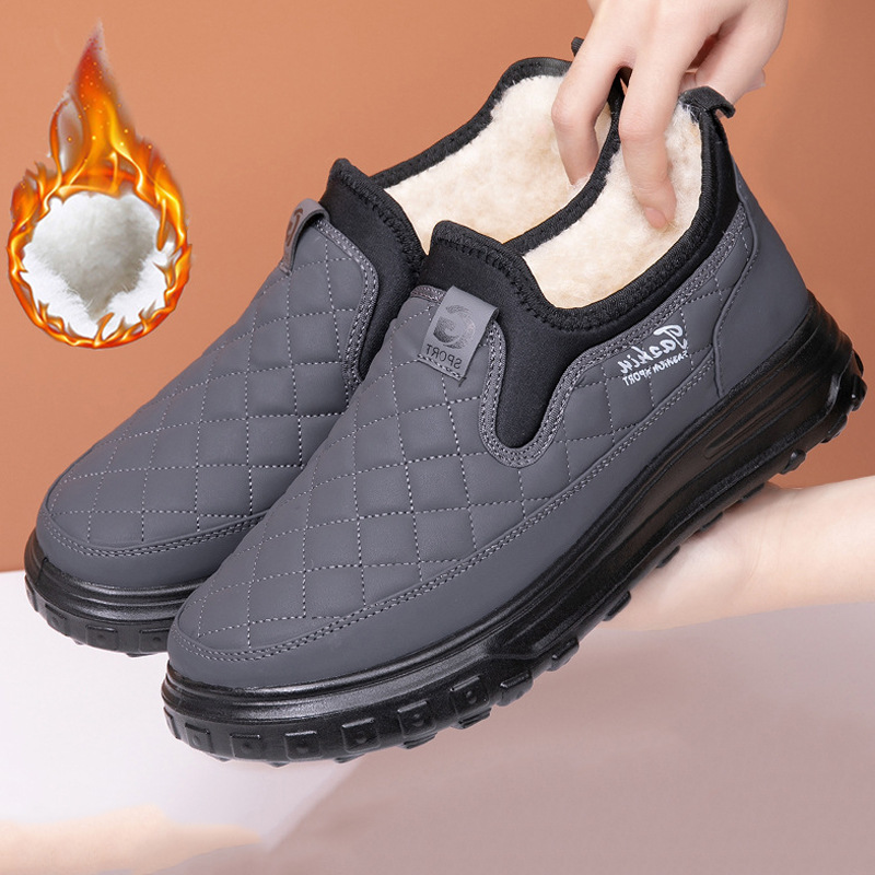 Men's and Women's Thick Warm Waterproof & Non-slip Winter Shoes