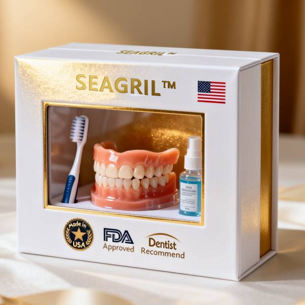Ends Today: 70% OFF! SEAGRIL™ Custom-Fit Full Functional DenturesMake you more confident