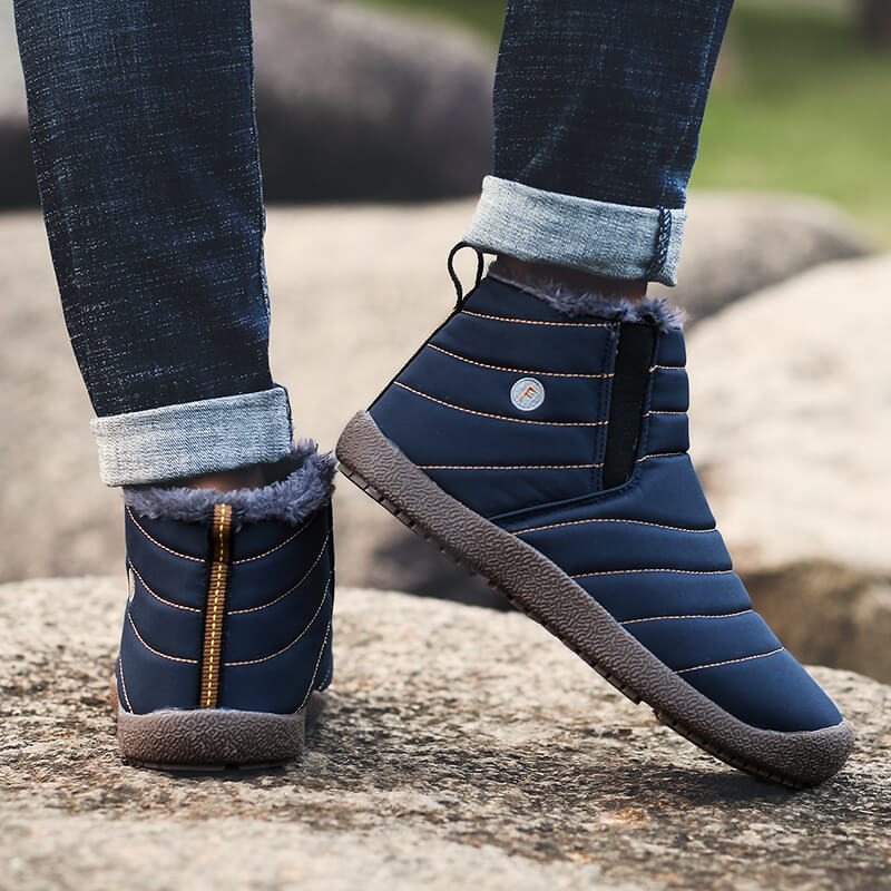 Couple's high-top warm snow boots